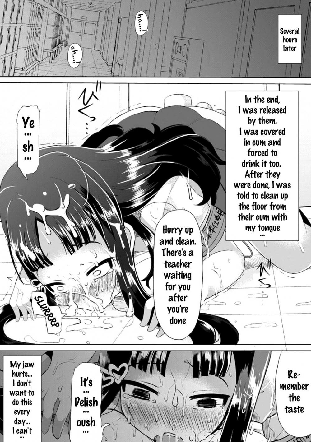 Hentai Manga Comic-A Large Breasted Honor Student Makes The Big Change to Perverted Masochist-Chapter 1-23